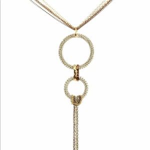 Mixed Metal Statement Necklace